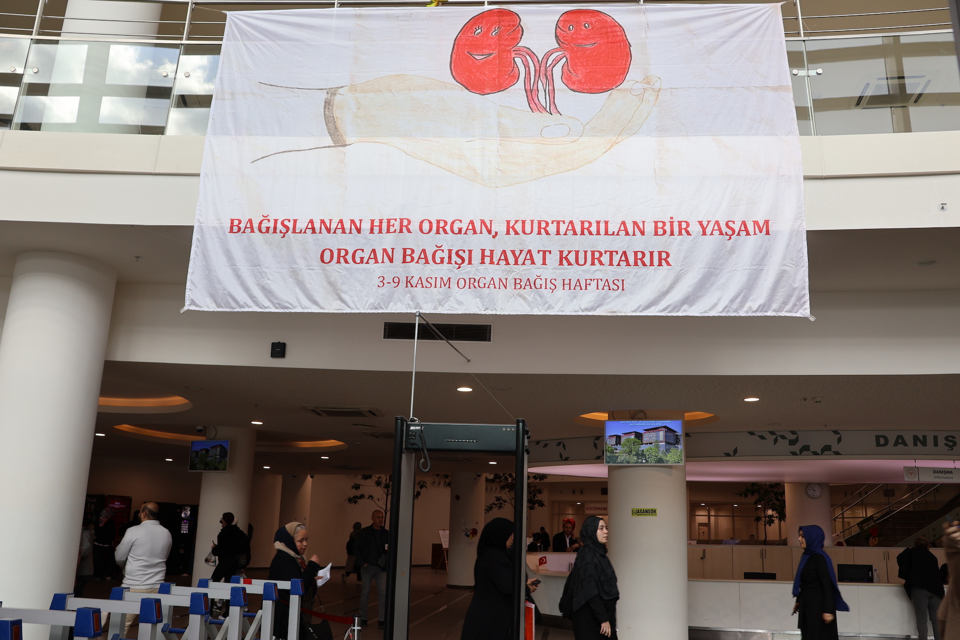 Süleyman Yalçın Şehir Hastanesi'nde organ bağış haftası etkinliği